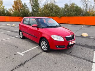 2008 Skoda Fabia II, красный, 590000 рублей, вид 3