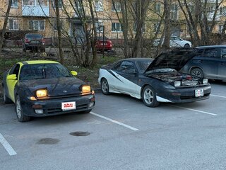 1991 Toyota Celica V (T180), чёрный, 553000 рублей, вид 1