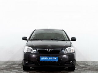2006 Toyota Corolla IX (E120, E130) Рестайлинг, чёрный, 619000 рублей, вид 2