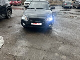 2013 Lada (ВАЗ) Priora I Рестайлинг, чёрный, 455000 рублей, вид 1