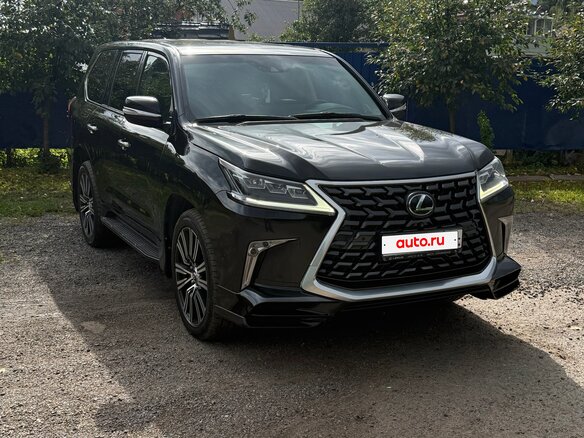2017 Lexus LX 450d III Рестайлинг 2, чёрный, 7150000 рублей - вид 2