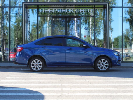 2021 Lada (ВАЗ) Vesta I, синий, 1170000 рублей, вид 4