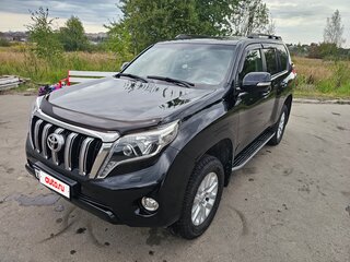2014 Toyota Land Cruiser Prado 150 Series Рестайлинг 1, чёрный, 3200000 рублей, вид 1