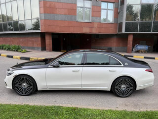 2021 Mercedes-Benz S-Класс 580 Long 4MATIC VII (W223), белый, 9350000 рублей, вид 2