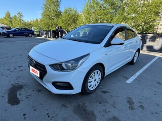 2020 Hyundai Solaris II, белый, 799000 рублей, вид 1