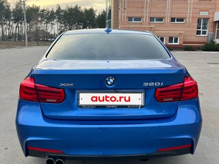 2017 BMW 3 серии 320i xDrive VI (F3x) Рестайлинг, синий, 3222222 рублей, вид 4