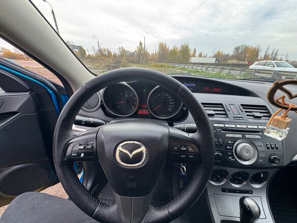 2010 Mazda 3 II (BL), синий, 750000 рублей - вид 6