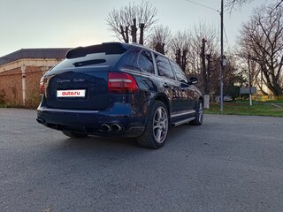 2007 Porsche Cayenne Turbo I Рестайлинг (957), синий, 1240000 рублей, вид 5