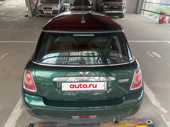 2013 Mini Hatch Cooper II (R56) Рестайлинг, зелёный, 1200000 рублей - вид 3