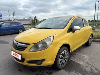 2008 Opel Corsa D, жёлтый, 310000 рублей, вид 1