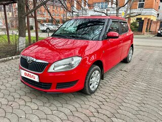2014 Skoda Fabia II Рестайлинг, красный, 499000 рублей, вид 2
