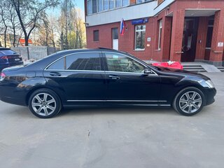 2008 Mercedes-Benz S-Класс 350 Long V (W221), чёрный, 1100000 рублей, вид 2