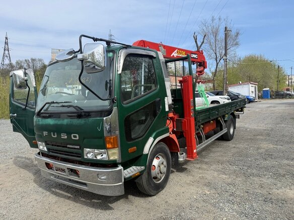 1999 Fuso (Mitsubishi) Fighter, зелёный, 4300000 рублей - вид 19