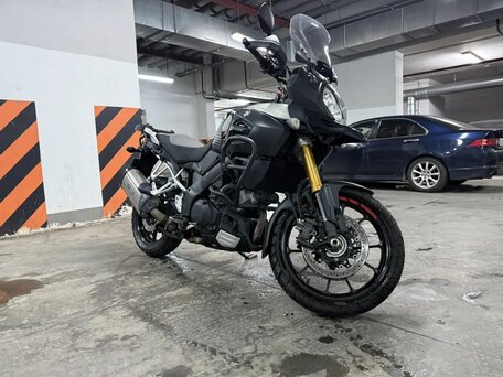 2018 Suzuki V-Strom 1000, чёрный, 800000 рублей, вид 1