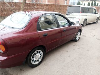2008 Chevrolet Lanos I, красный, 175000 рублей, вид 4