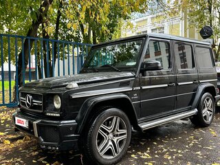 2015 Mercedes-Benz G-Класс AMG 63 AMG I (W463) Рестайлинг 2, чёрный, 5650000 рублей, вид 1