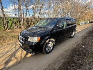 2012 Dodge Caravan Grand V, чёрный, 1300000 рублей, вид 1