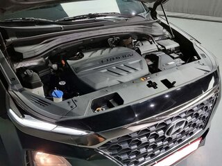2019 Hyundai Santa Fe IV, чёрный, 2547144 рублей, вид 4
