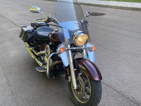 2007 Yamaha XVS1100, красный, 530000 рублей, вид 1