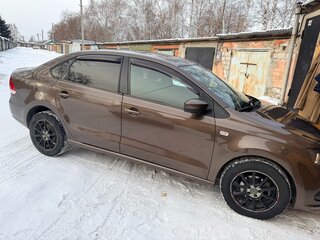 2015 Volkswagen Polo V, коричневый, 850000 рублей, вид 1