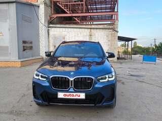 2024 BMW X4 M40i II (G02) Рестайлинг, синий, 9999999 рублей, вид 2
