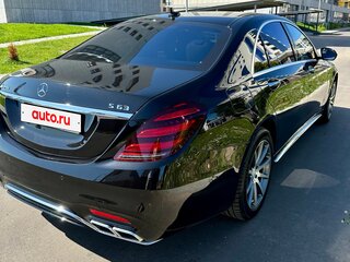 2017 Mercedes-Benz S-Класс AMG 63 AMG Long III (W222, C217) Рестайлинг, чёрный, 8650000 рублей, вид 4