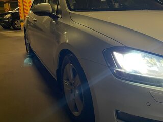 2013 Volkswagen Golf VII, белый, 1600000 рублей, вид 2