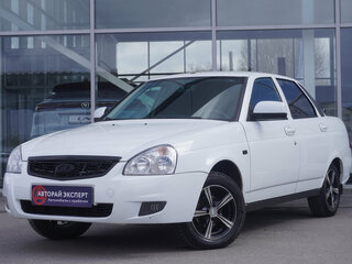 2018 Lada (ВАЗ) Priora I Рестайлинг, белый, 500000 рублей, вид 2