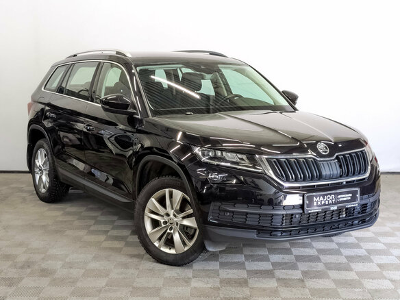 2021 Skoda Kodiaq I, чёрный - вид 2