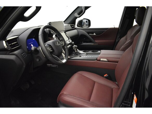 2024 Lexus LX 600 IV, чёрный - вид 8