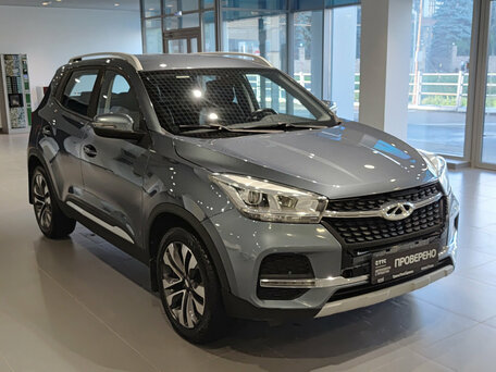2021 Chery Tiggo 4 I Рестайлинг, серый, 1120000 рублей, вид 3
