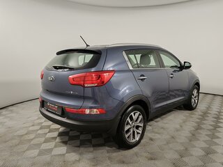 2015 Kia Sportage III Рестайлинг, синий, 1339000 рублей, вид 5