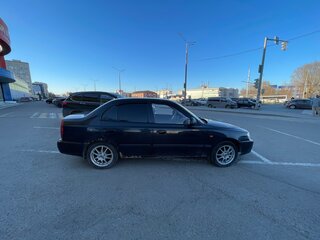 2006 Hyundai Accent ТагАЗ II, чёрный, 280000 рублей, вид 3