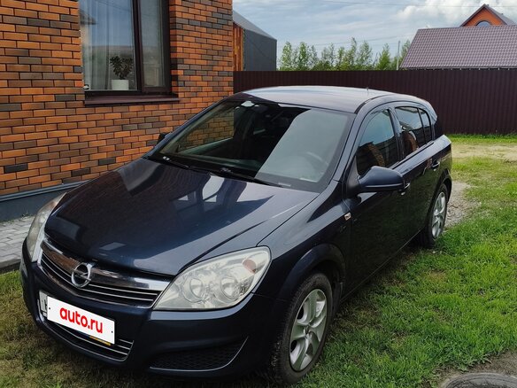 2010 Opel Astra H Рестайлинг, синий, 420000 рублей