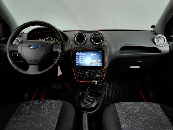 2007 Ford Fiesta Mk5, красный, 261000 рублей - вид 11