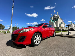 2009 Mazda 3 II (BL), красный, 800000 рублей, вид 4
