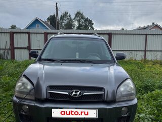 2008 Hyundai Tucson I, серый, 590000 рублей, вид 2
