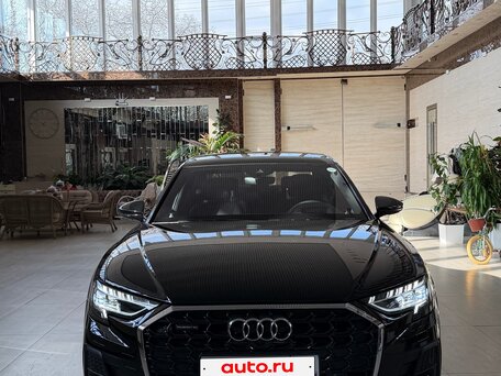 2022 Audi A8 Long 55 TFSI IV (D5) Рестайлинг, чёрный, 11800000 рублей, вид 2