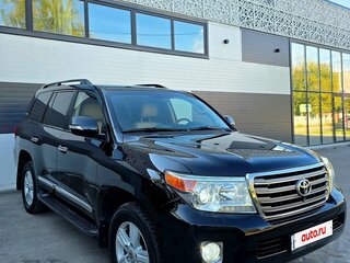 2013 Toyota Land Cruiser 200 Series Рестайлинг 1, чёрный, 4290000 рублей, вид 4