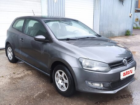 2010 Volkswagen Polo V, серый, 800000 рублей, вид 2