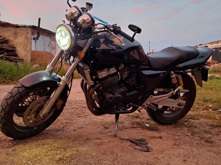 1995 Honda CB 400 Super Four, чёрный, 260000 рублей, вид 3