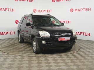 2007 Kia Sportage II, чёрный, 659000 рублей, вид 3