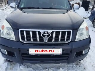 2008 Toyota Land Cruiser Prado 120 Series Рестайлинг, чёрный, 1600000 рублей, вид 3