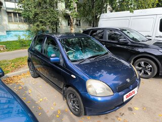1999 Toyota Vitz I (P10), синий, 299000 рублей, вид 2