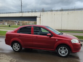 2008 Chevrolet Aveo I Рестайлинг, красный, 450000 рублей, вид 4