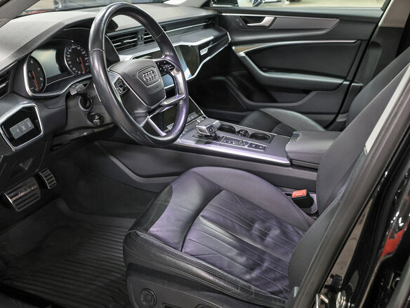 2019 Audi A6 45 TFSI V (C8), чёрный - вид 14