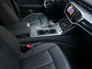 2021 Audi A6 40 TFSI V (C8), чёрный, 3555555 рублей, вид 5