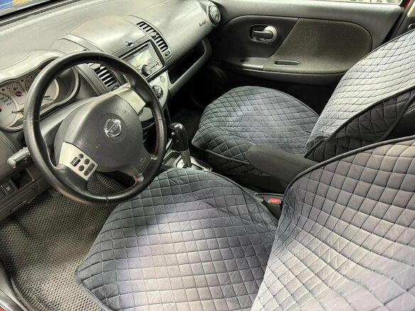 2008 Nissan Note I, красный, 498413 рублей - вид 7
