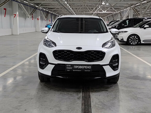 2021 Kia Sportage IV Рестайлинг, белый - вид 1