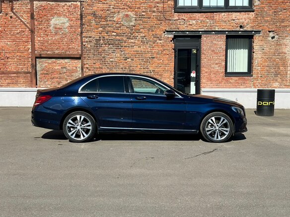 2016 Mercedes-Benz C-Класс 200 IV (W205), синий, 2230000 рублей - вид 4